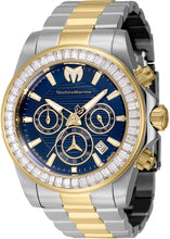 Load image into Gallery viewer, TechnoMarine Manta Ray Lux Mens 42mm 48 Crystals Two-Tone Chrono Watch TM-222003-Klawk Watches
