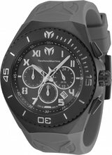 Load image into Gallery viewer, Technomarine Ocean Manta Men's 48mm Stealth Gray Quartz Chrono Watch TM-220022-Klawk Watches
