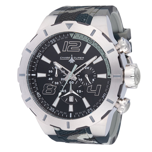 Chase Durer Urban Legion Men's 52mm Gray Camo Quartz Chrono Watch CDW-0117-Klawk Watches