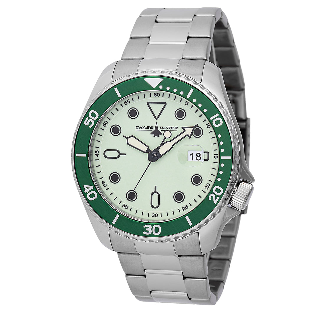 Chase Durer by Invicta Men's 46mm Green Luminous Dial CDW-0146 Watch-Klawk Watches
