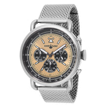 Load image into Gallery viewer, Chase Durer By Invicta Men&#39;s Aviator Silver and Gold Mesh Chrono Watch CDW-0151-Klawk Watches
