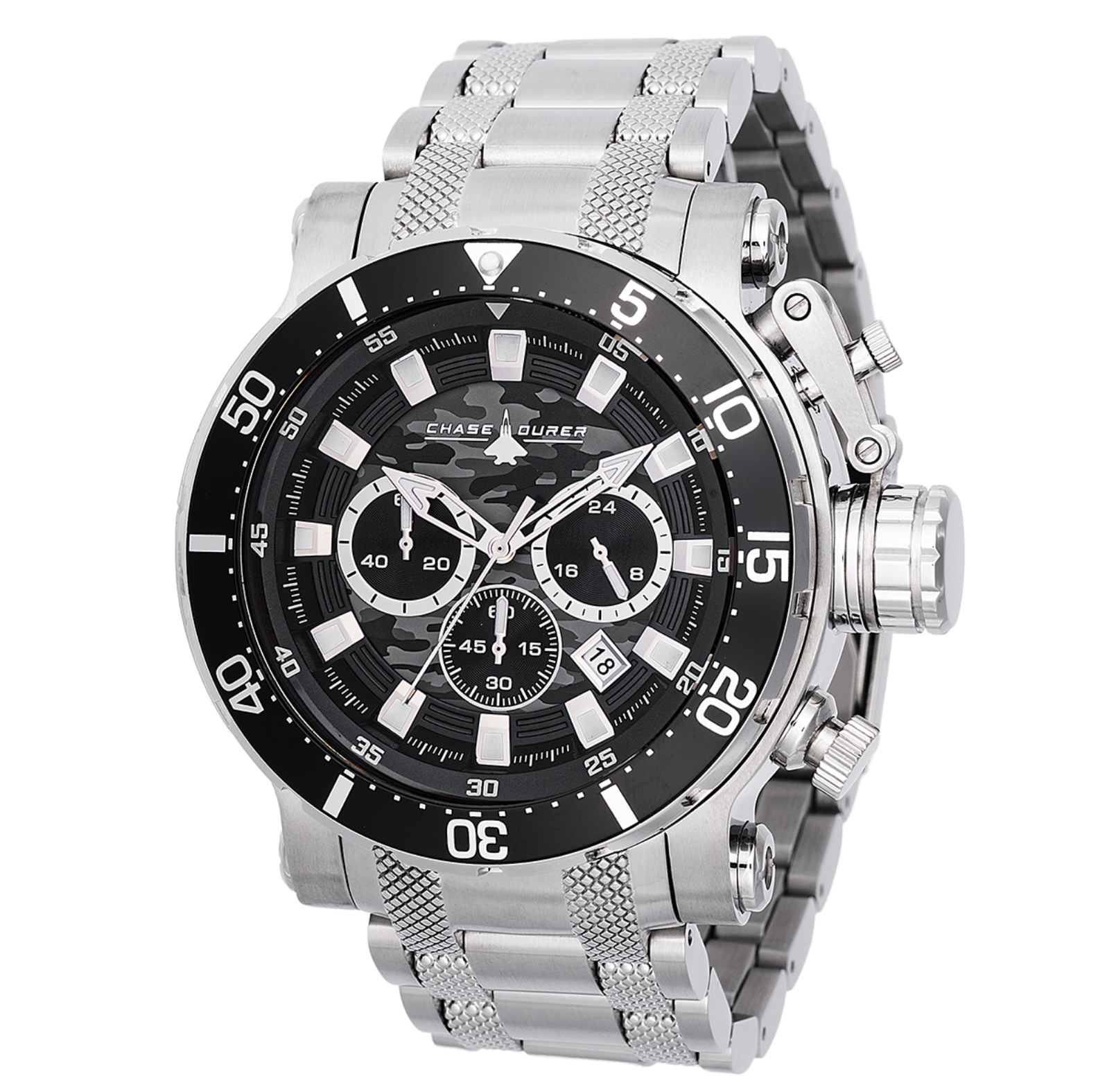 Chase Durer by Invicta Men's 52mm Black Camo Coalition Chrono