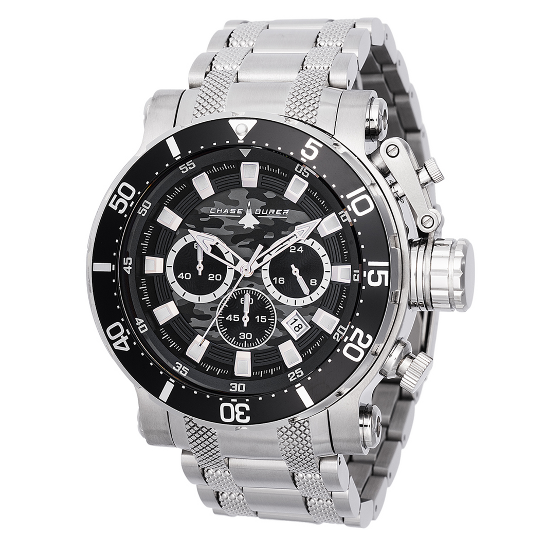 Chase Durer by Invicta Men's 52mm Black Camo Coalition Chrono Watch CDW-0186-Klawk Watches