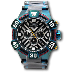 Invicta Bolt Emerald X Men's 52mm Emerald Green Quartz Chrono Watch 46349-Klawk Watches