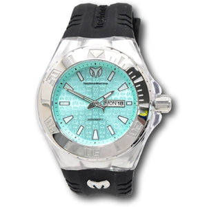 TechnoMarine Cruise Monogram Deep Tide Men’s 48mm Teal Dial Watch TM-122009-Klawk Watches