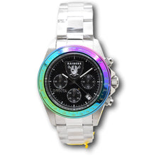 Load image into Gallery viewer, Invicta NFL Las Vegas Raiders Speedway 40mm Iridescent Chrono Watch 44983-Klawk Watches
