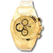 Load image into Gallery viewer, TechnoMarine Manta Ocean Mens Triple Gold Dual Time Zones Quartz Watch TM-225018-Klawk Watches
