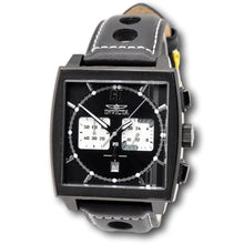 Load image into Gallery viewer, Invicta S1 Rally Cuadro Men&#39;s 45mm GMT Black Leather Chrono Watch 46853-Klawk Watches
