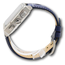 Load image into Gallery viewer, Invicta S1 Rally Cuadro Men&#39;s 45mm Navy Blue GMT Leather Chrono Watch 44749-Klawk Watches
