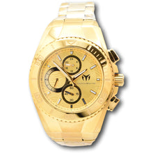 Load image into Gallery viewer, TechnoMarine Manta Ocean Mens Triple Gold Dual Time Zones Quartz Watch TM-225018-Klawk Watches
