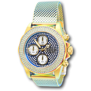 Invicta Pro Diver Fire Amber Women's 399 Crystals Dial Quartz Chrono Watch 44258-Klawk Watches