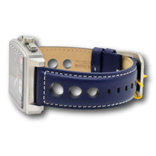 Load image into Gallery viewer, Invicta S1 Rally Cuadro Men&#39;s 45mm Navy Blue GMT Leather Chrono Watch 44749-Klawk Watches
