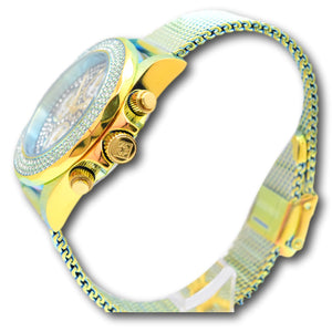 Invicta Pro Diver Fire Amber Women's 399 Crystals Dial Quartz Chrono Watch 44258-Klawk Watches