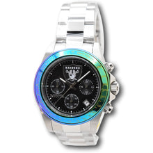 Load image into Gallery viewer, Invicta NFL Las Vegas Raiders Speedway 40mm Iridescent Chrono Watch 44983-Klawk Watches
