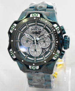 Invicta SHAQ Men's 52mm 36 Diamonds Limited Ed Venom Chrono Watch 34644 RARE-Klawk Watches