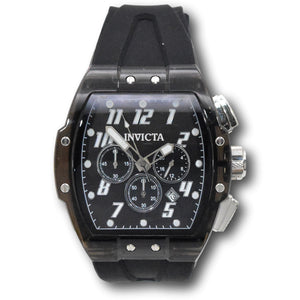 Invicta S1 Rally Black Smoke Men's 47mm Clear Case Chronograph Watch 45480-Klawk Watches