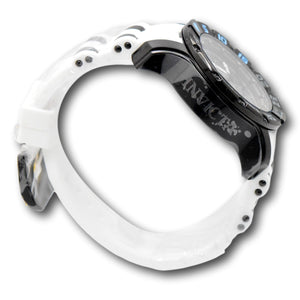 Invicta Racing JM Limited Ed Men's 48mm Black White Skeleton Chrono Watch 48064-Klawk Watches