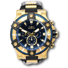 Load image into Gallery viewer, Invicta Bolt King Cable Men&#39;s 52mm Blue Dial Gold Chronograph Watch 39187-Klawk Watches
