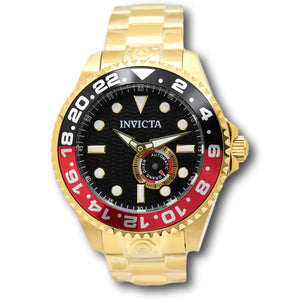 Invicta Grand Diver Men's 47mm Automatic Coke Bezel Gold Watch 47299-Klawk Watches
