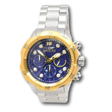 Load image into Gallery viewer, Invicta Venom Mid-Size Mens 47mm Blue Dial Gold Quartz Chrono Watch 47752-Klawk Watches

