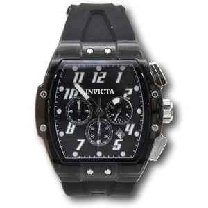 Invicta S1 Rally Black Smoke Men's 47mm Clear Case Chronograph Watch 45480-Klawk Watches