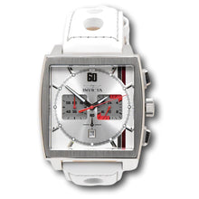 Load image into Gallery viewer, Invicta S1 Rally Cuadro Monaco Men&#39;s 45mm White GMT Leather Chrono Watch 46837-Klawk Watches
