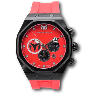 Technomarine Men's Blackfire Reef Sun 45mm Crystal Chrono Watch TM-523003-Klawk Watches
