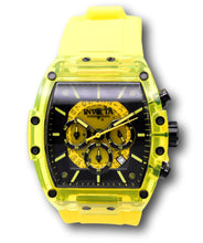 Load image into Gallery viewer, Invicta S1 Rally Diablo Men&#39;s 48mm Yellow Clear Anatomic Dial Chrono Watch 44353-Klawk Watches
