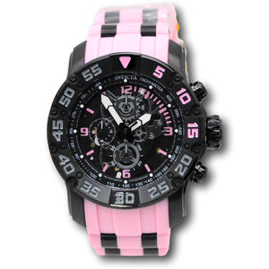 Invicta Racing JM Limited Men's 48mm Pink Quartz Skeleton Chrono Watch 48061-Klawk Watches