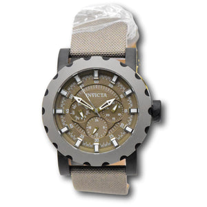 Invicta I-Force Commando Men's 46mm Tactical Khaki Day / Date Quartz Watch 47586-Klawk Watches