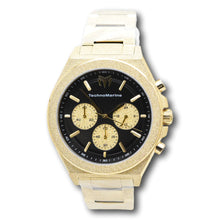 Load image into Gallery viewer, TechnoMarine Ocean Emperor Men's 43mm Gold Black Watch Radiant Gold TM-318154-Klawk Watches
