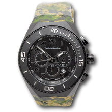 Load image into Gallery viewer, Technomarine Ocean Manta Mens 48mm Green Camo Strap Chrono Watch TM-221044-Klawk Watches
