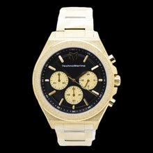 Load image into Gallery viewer, TechnoMarine Ocean Emperor Men's 43mm Gold Black Watch Radiant Gold TM-318154-Klawk Watches
