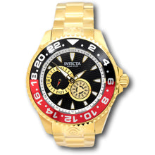 Load image into Gallery viewer, Invicta Grand Diver GMT Men&#39;s 47mm Automatic Coke Bezel Gold Watch 47304-Klawk Watches
