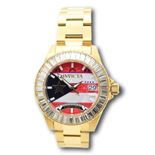 Load image into Gallery viewer, Invicta Pro Diver Puerto Rico Edition Lady 38mm Gold 38 Crystals Watch 49615-Klawk Watches
