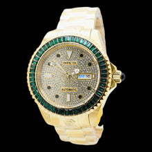 Load image into Gallery viewer, Invicta Grand Diver Automatic Men's 47mm Pave 544 Crystals Gold Watch 45660-Klawk Watches
