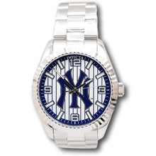 Load image into Gallery viewer, Invicta MLB New York NY Yankees Men's 43mm Silver Stainless Quartz Watch 49862-Klawk Watches

