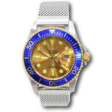 Load image into Gallery viewer, Invicta Pro Diver Interchangeable Strap Men&#39;s 42mm Gold Dial Quartz Watch 48216-Klawk Watches
