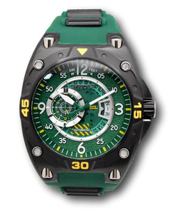 Invicta Aviator Pilot Miyota Automatic Men's 50mm Green and Black Watch 40282-Klawk Watches