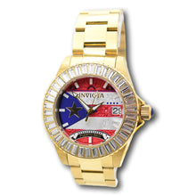 Load image into Gallery viewer, Invicta Pro Diver Puerto Rico Edition Lady 38mm Gold 38 Crystals Watch 49615-Klawk Watches
