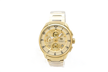 Load image into Gallery viewer, TechnoMarine Ocean Quantum Men's 44mm Triple Gold Chronograph Watch TM-318130-Klawk Watches
