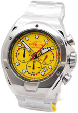 Load image into Gallery viewer, Invicta Racing Redline Men's 48mm Yellow Dial Stainless Chronograph Watch 47748-Klawk Watches
