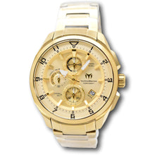 Load image into Gallery viewer, TechnoMarine Ocean Quantum Men's 44mm Triple Gold Chronograph Watch TM-318130-Klawk Watches
