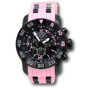 Invicta Racing JM Limited Men's 48mm Pink Quartz Skeleton Chrono Watch 48061-Klawk Watches