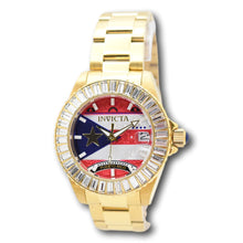 Load image into Gallery viewer, Invicta Pro Diver Puerto Rico Edition Lady 38mm Gold 38 Crystals Watch 49615-Klawk Watches
