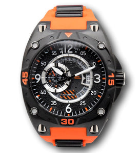 Invicta Aviator Pilot Automatic Men's 50mm Black & Orange Watch 40284-Klawk Watches