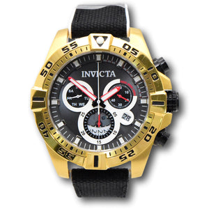 Invicta S1 Rally Accelerator Swiss Chrono Men's 51mm LARGE Gold Watch 46651-Klawk Watches