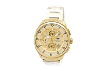 Load image into Gallery viewer, TechnoMarine Ocean Quantum Men's 44mm Triple Gold Chronograph Watch TM-318130-Klawk Watches
