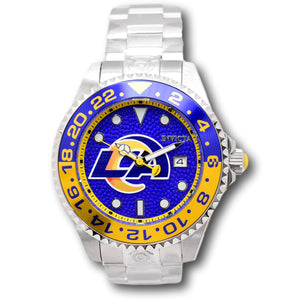 Invicta NFL Los Angeles Rams Men's 47mm Grand Diver Automatic Watch 45030-Klawk Watches