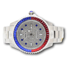 Load image into Gallery viewer, Invicta Grand Diver Automatic Men's 47mm Pave Crystal Pepsi Bezel Watch 46635-Klawk Watches

